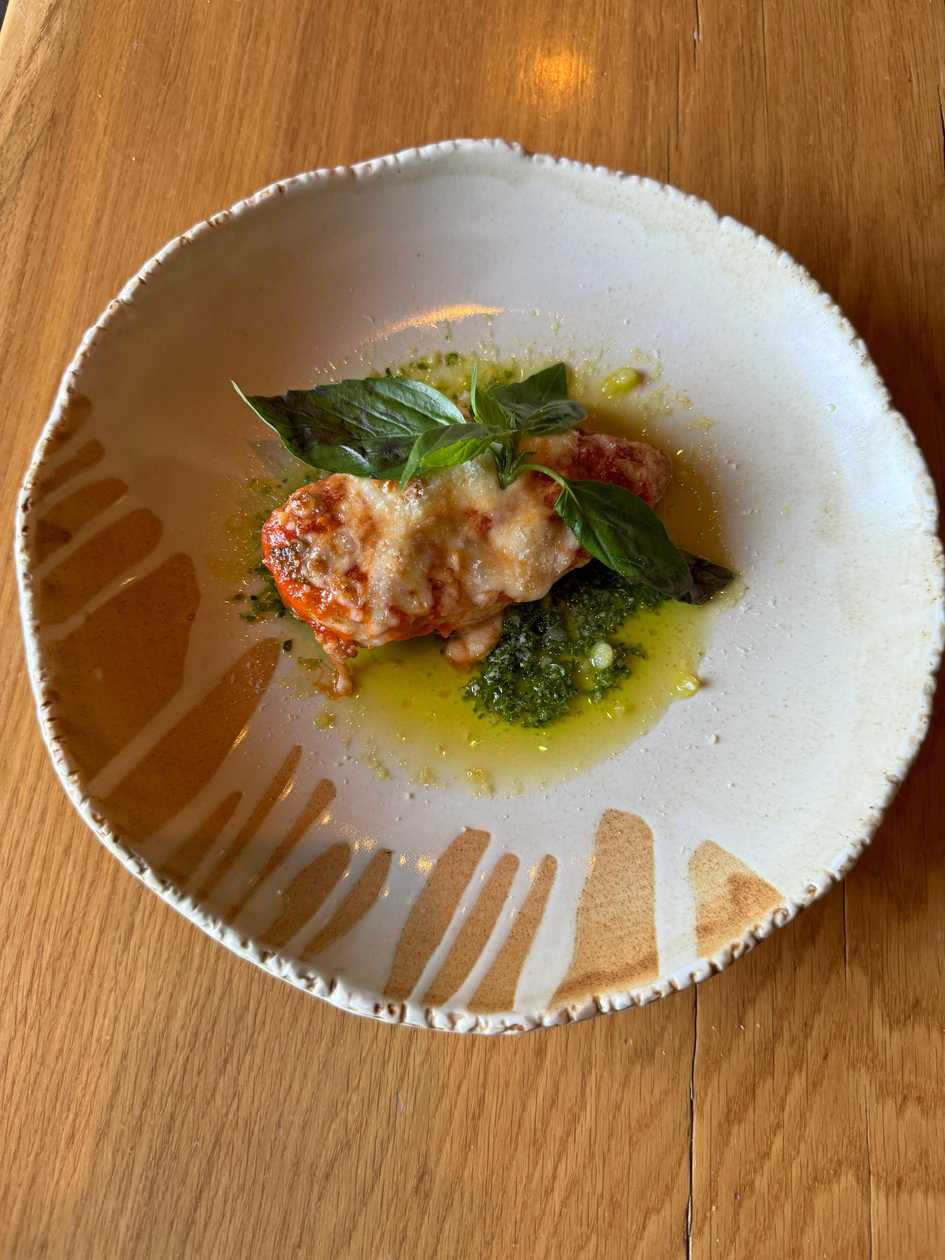 Italian Chicken Gratin with Pesto