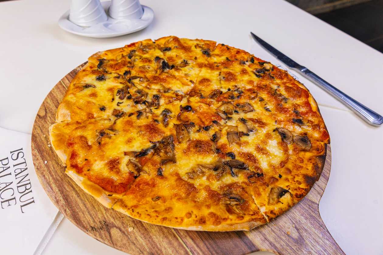 Mushroom Pizza