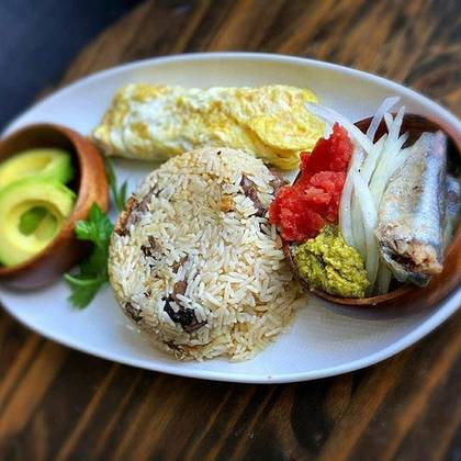 Braised Rice/Angwamo Rice/Sardine/Fried Egg/Salted Beef