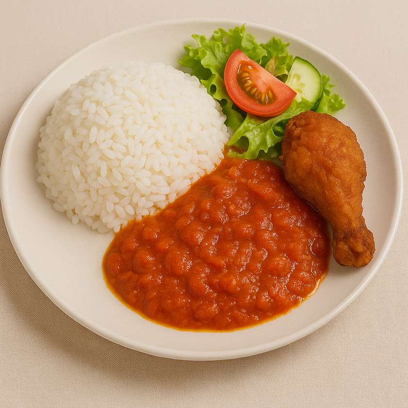 Plain Rice Meal