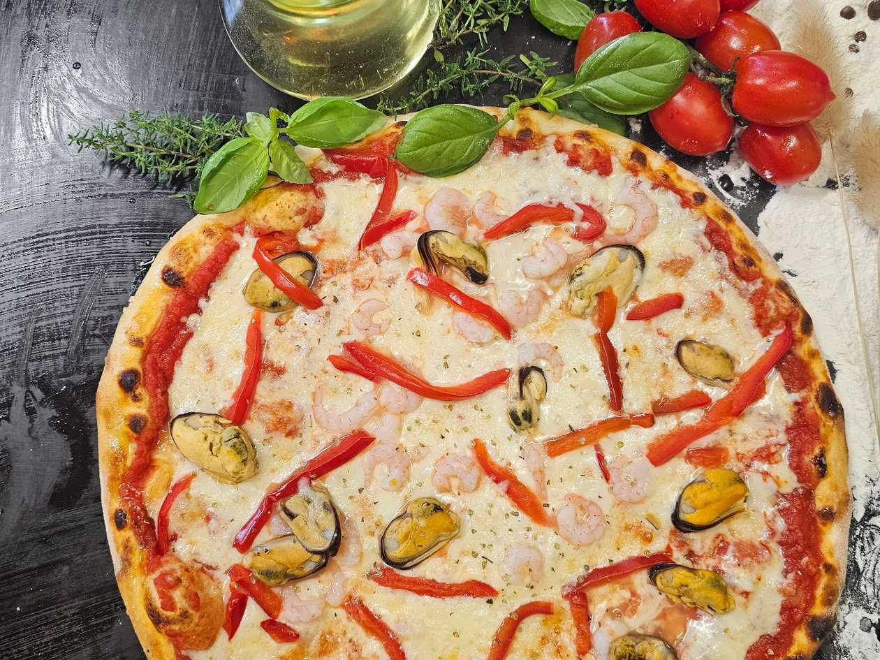 Marinara pizza
