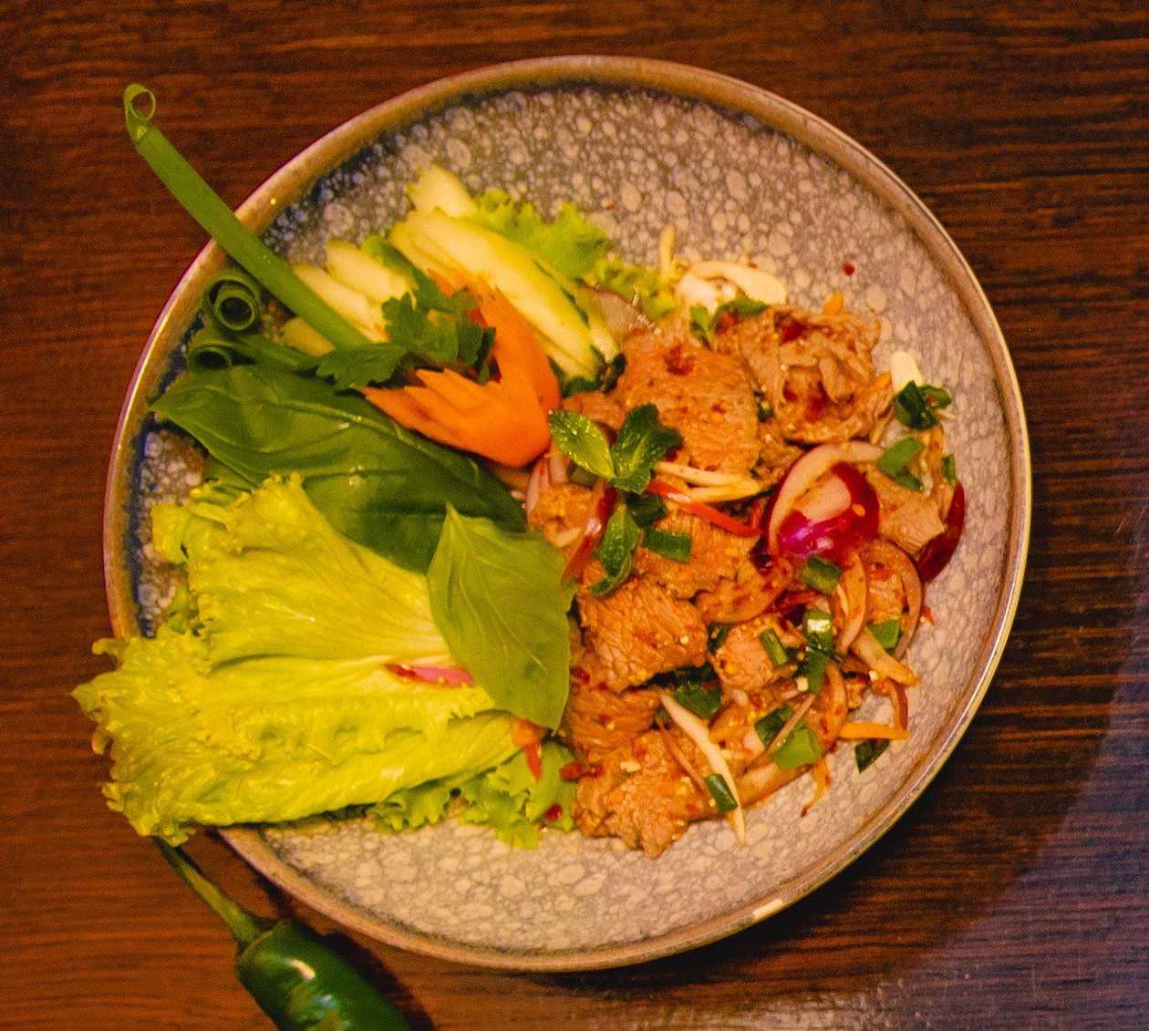 ** SPICY BEEF SALAD
