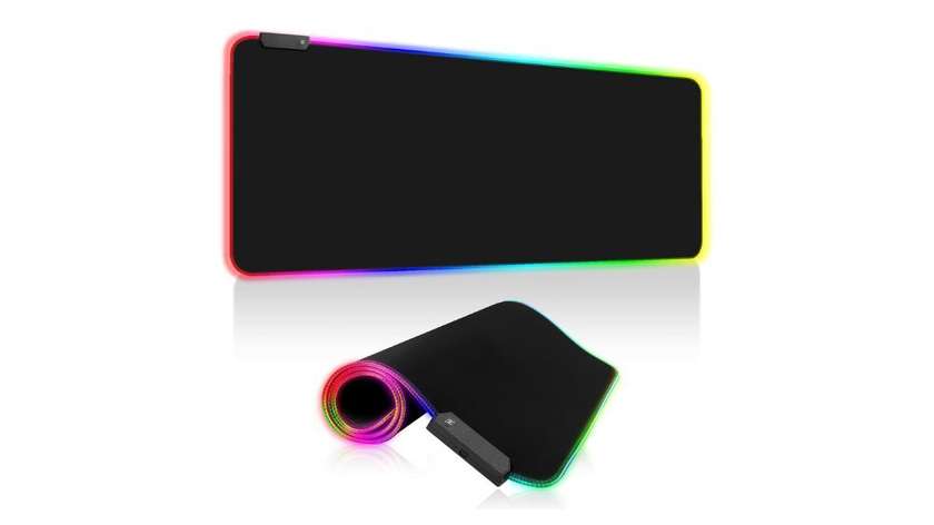 Gaming Mouse Mat XXL, RGB, 800 x 300 mm, 7 LED Colours