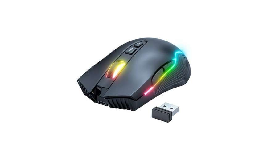ONIKUMA Wireless Gaming Mouse, Black