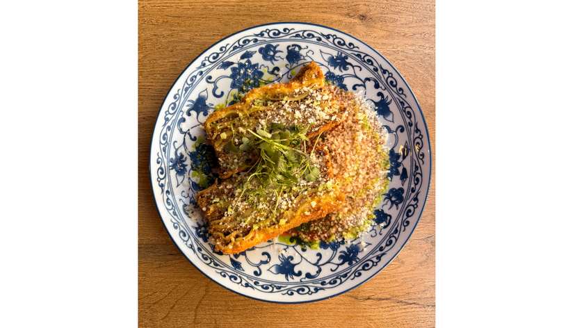ASIAN LASAGNA W PANKO