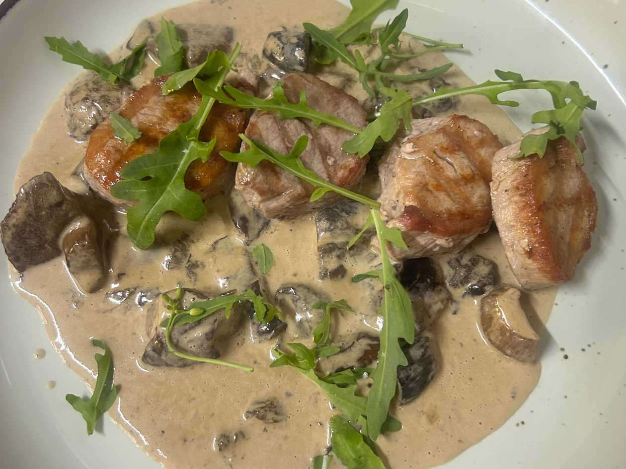 Filetto di maile con porcini