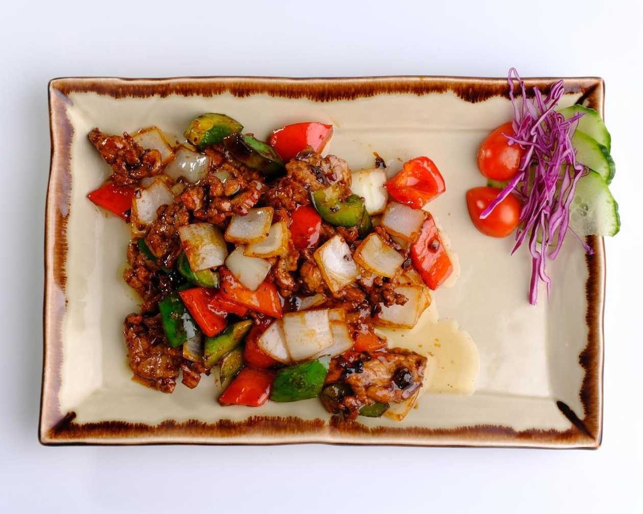 166. Stir-fried Chicken with Black Bean and Chili