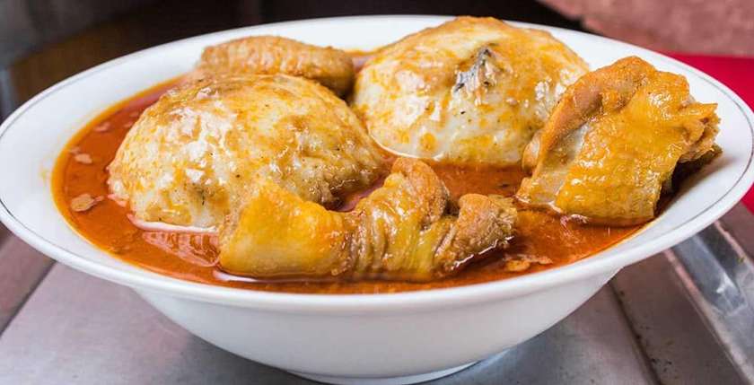 Banku with Soup