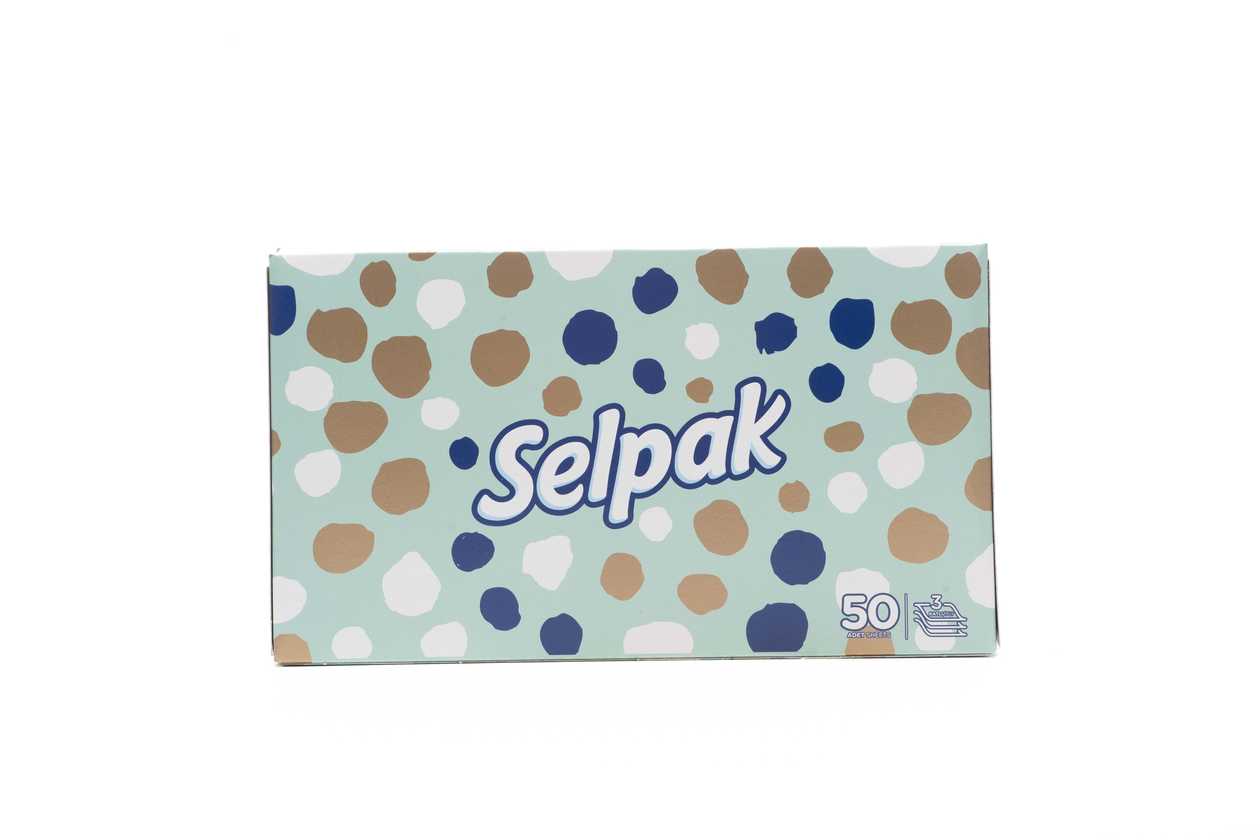 SELPAK BOX HANKY SOFT 50PCS