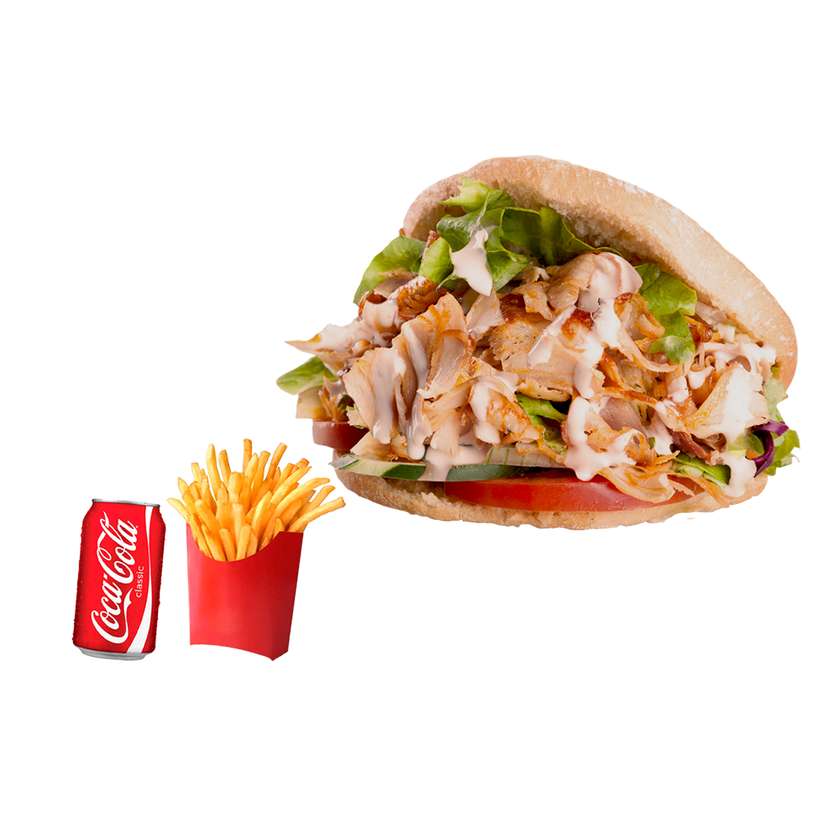 Doner Kebab (Combo Menu) Buy 1 Get 1