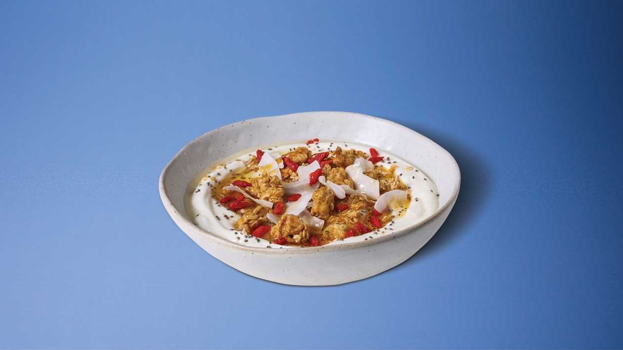 Coconut Goji Berry Yogurt