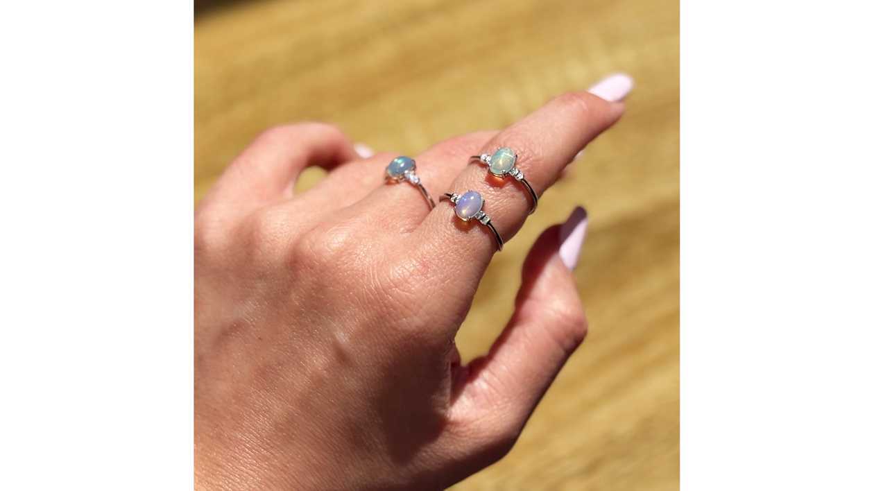 Australian Opal Ring