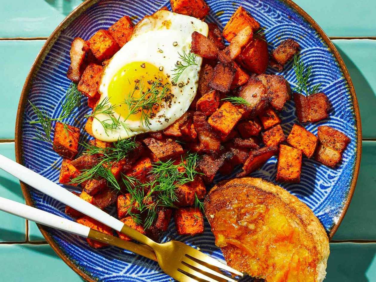 Chicken with sweet potato