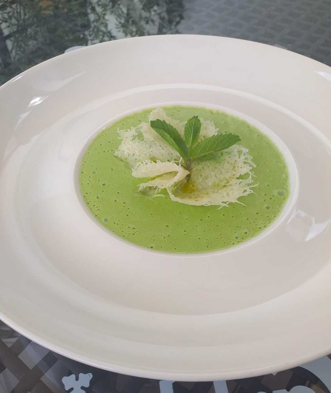 Supa Crema De Mazare Cu Menta