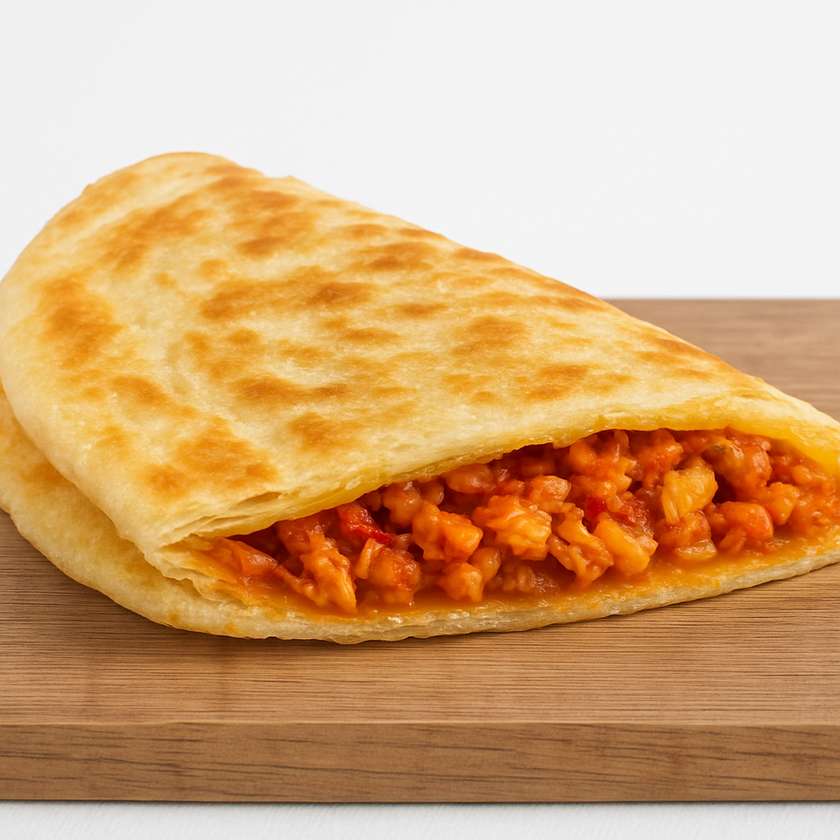 Chilly Chicken Paratha