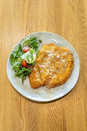 Snitel De Porc Cu Piure De Cartofi (450g)