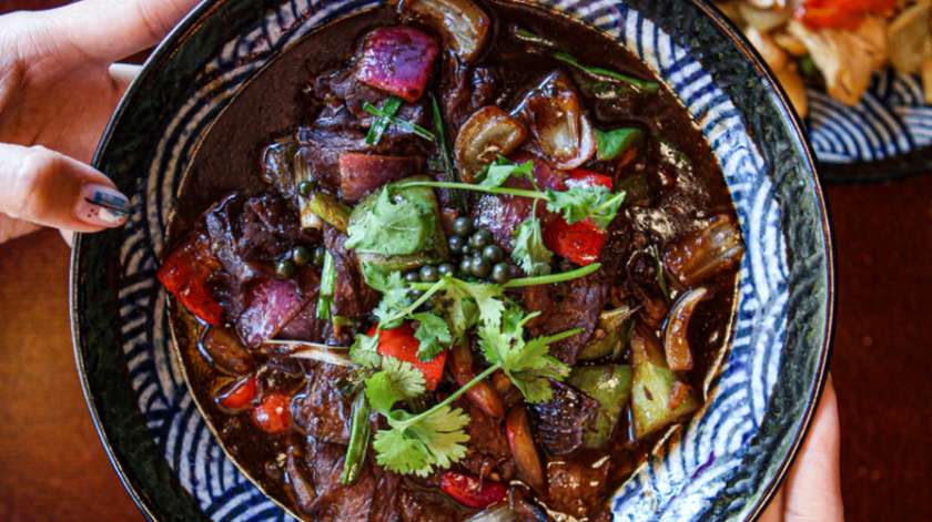 Filet bo sot tieu den