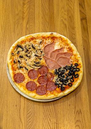 Pizza Quattro Stagioni (600g)