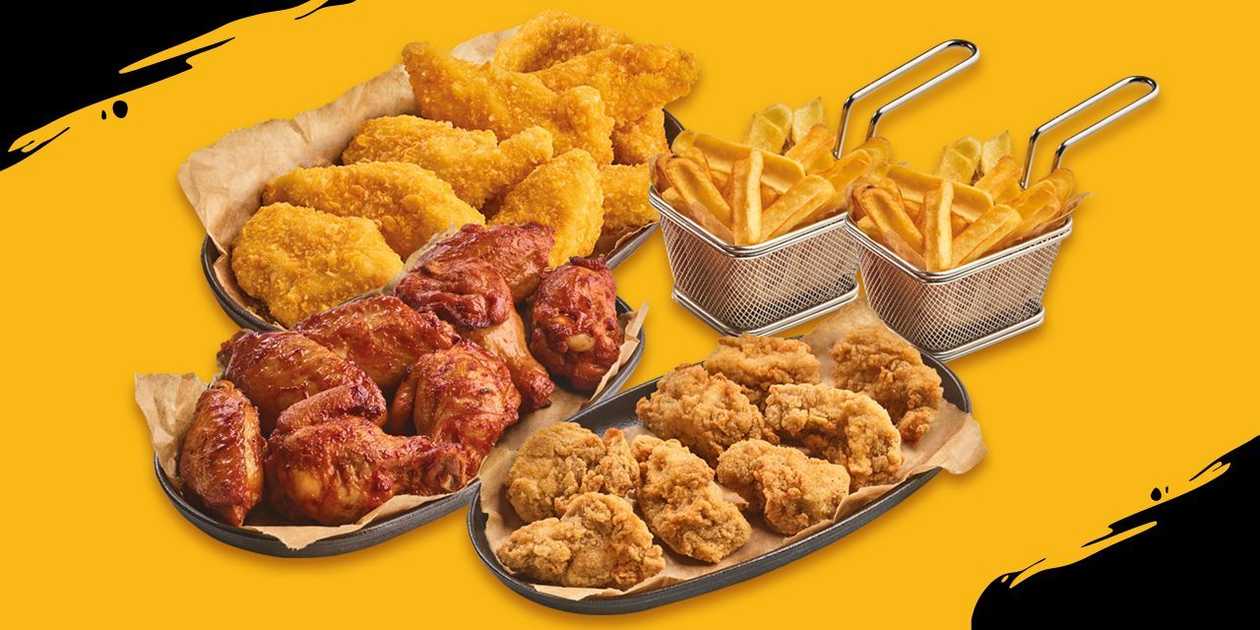 TRIO SET: WINGS, STRIPS AND NUGGETS