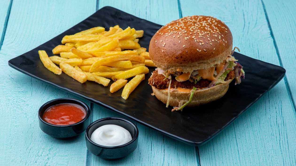 Coleslaw Cabbage Burger