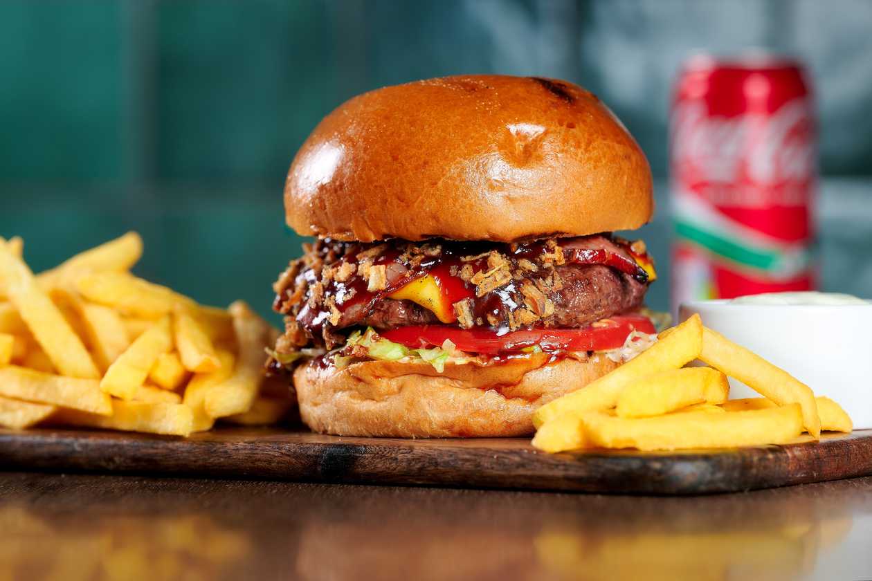Smoky wild burger set