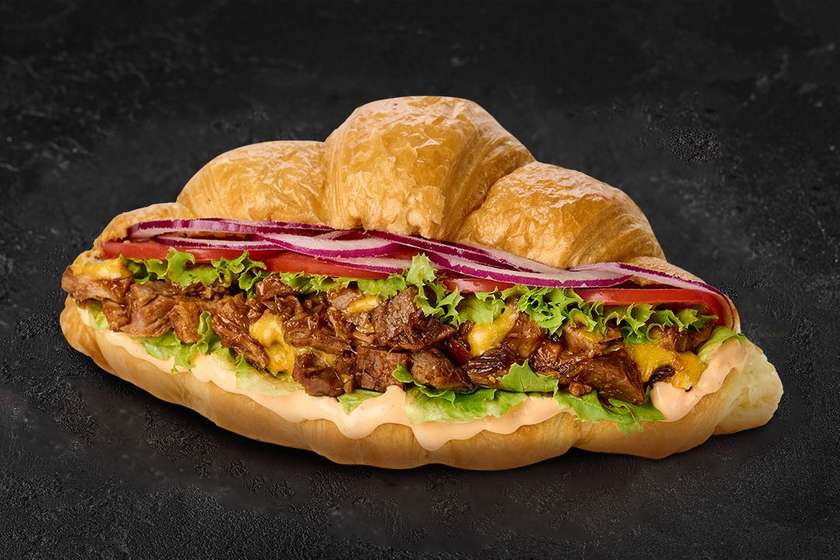 Круасан BBQ Pork&Cheese