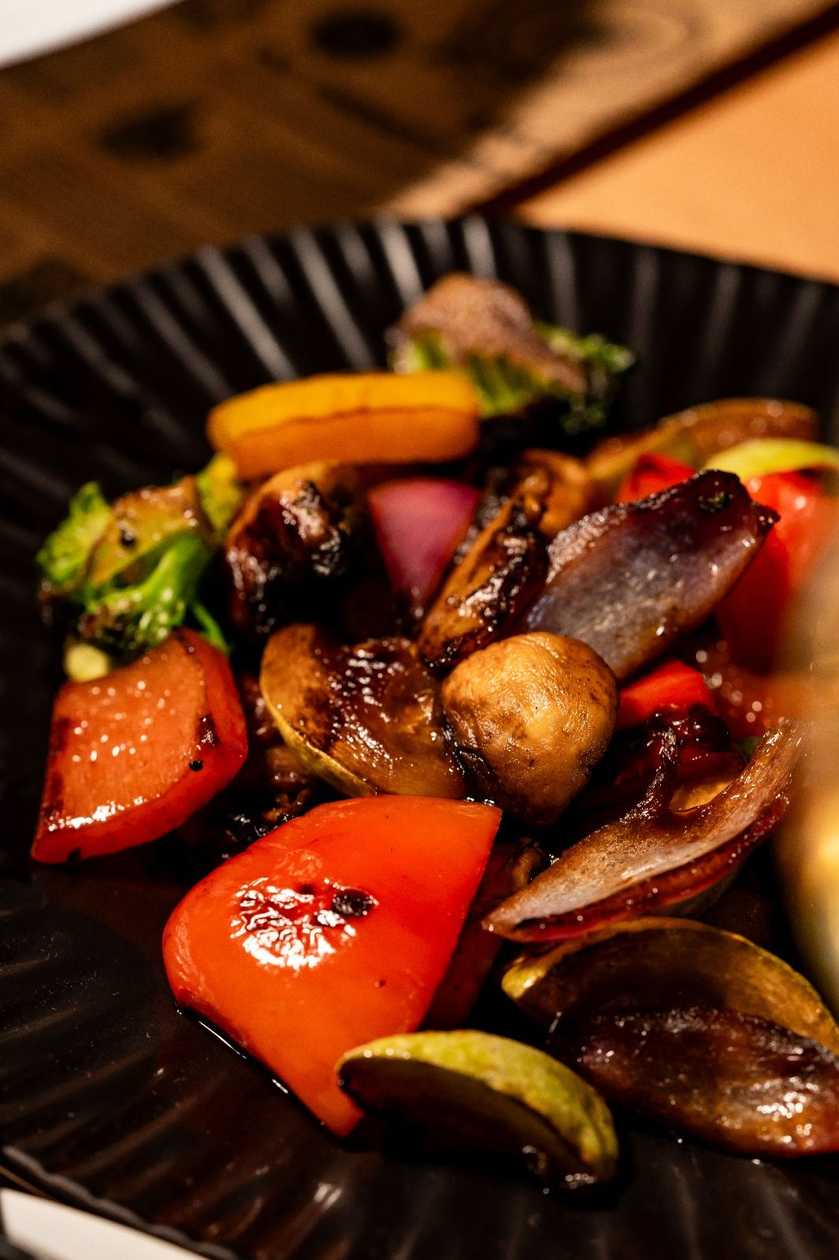 Grilled vegetables