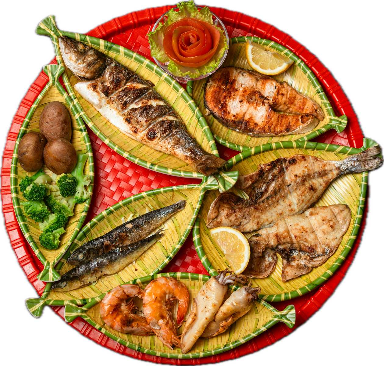 Chwassa Special Fish Platter