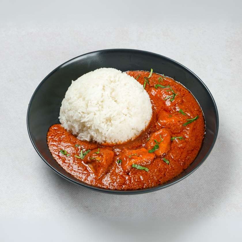 TIkka masala Bowl + Choice of lemonade