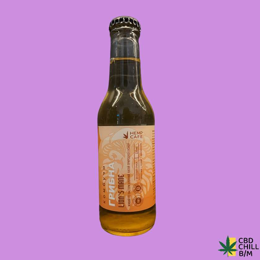 Kombucha with Lion's Mane Mushroom (1.5g)