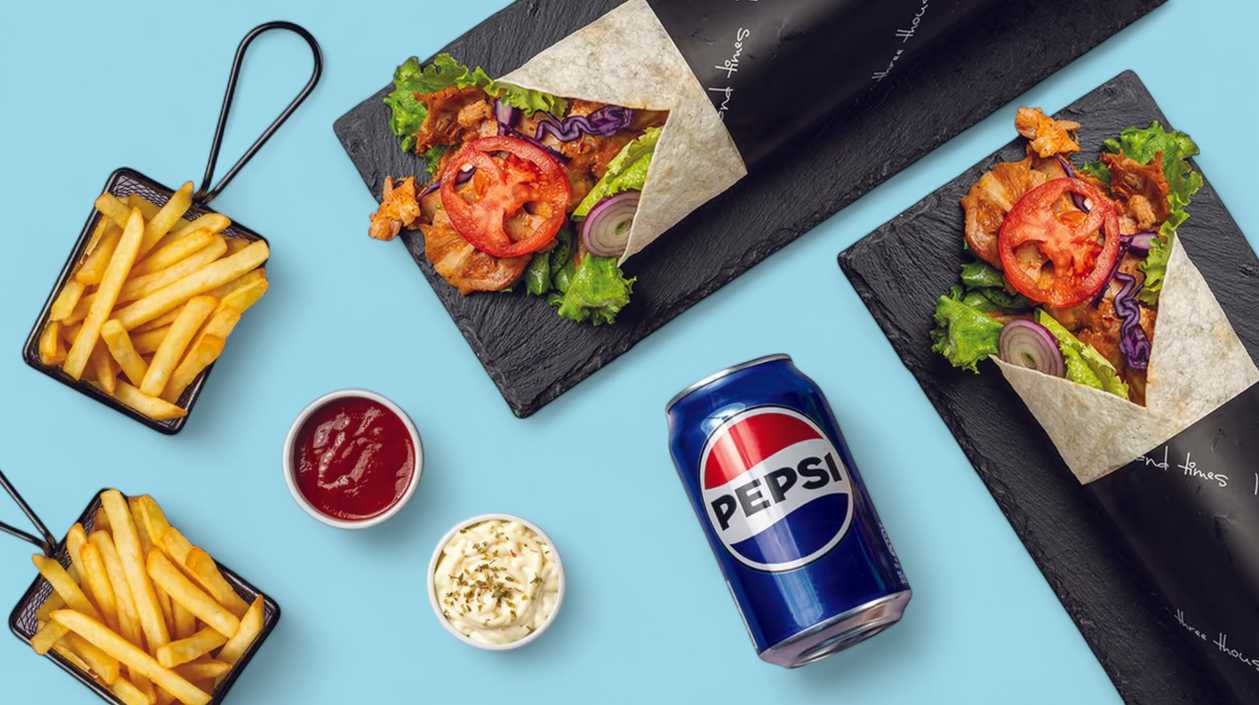 Delight kebab meal 1