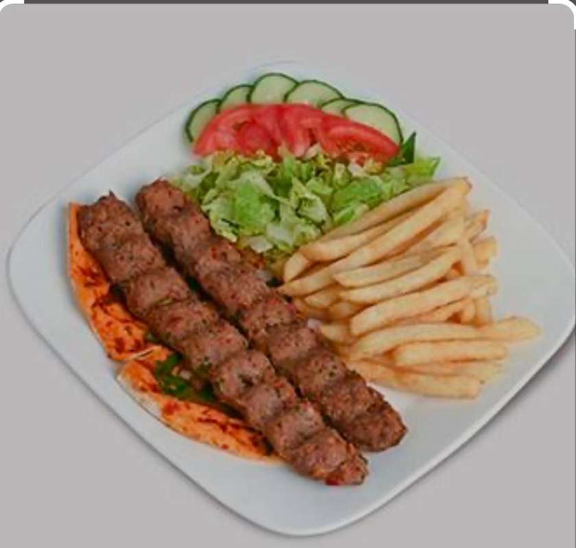 Traditional Turkish Kebab Plate