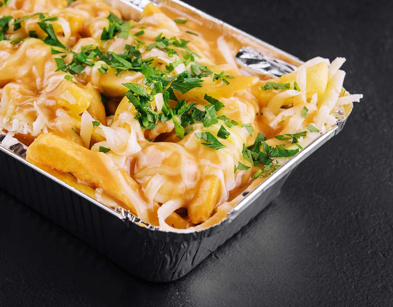 Fries with cheese