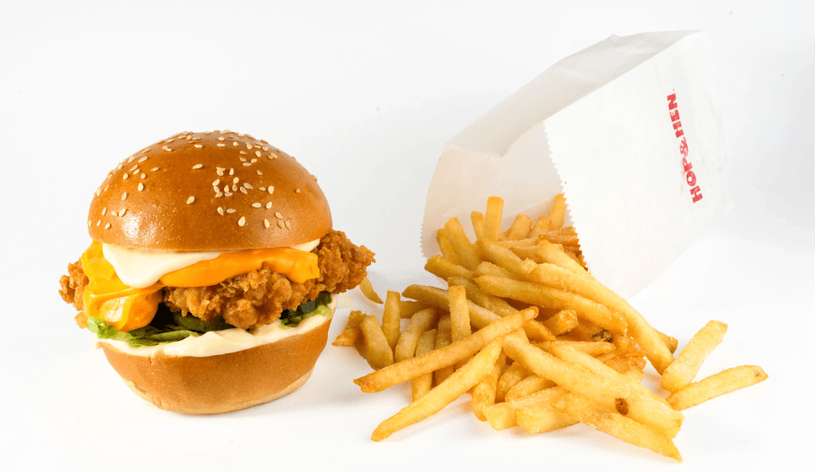 Classic burger + tasuta friikad (regular)