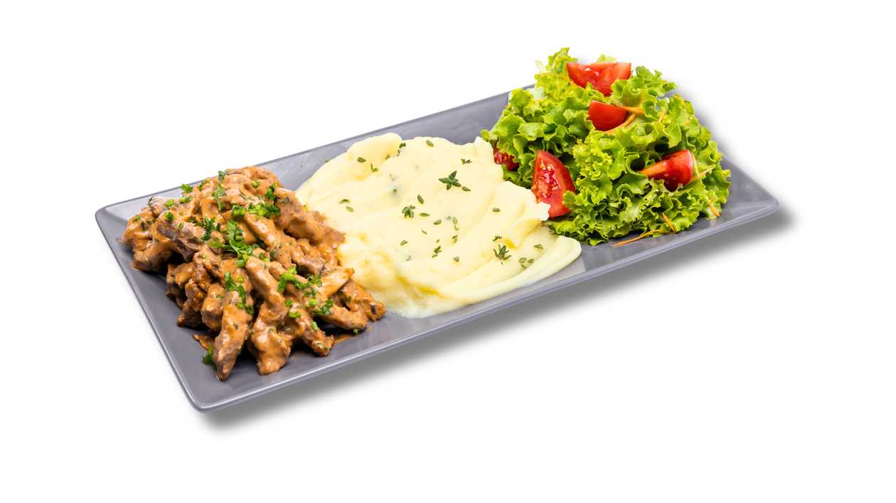 Stroganoff de Vită