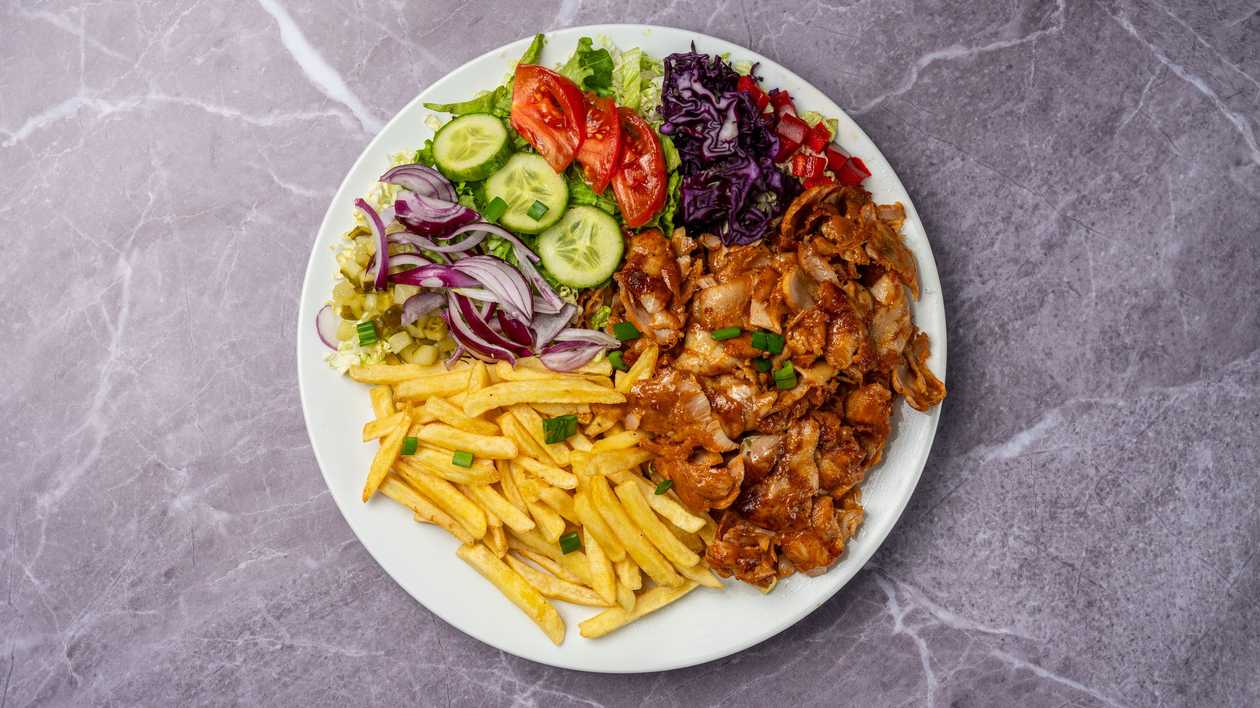 Mix doner plate