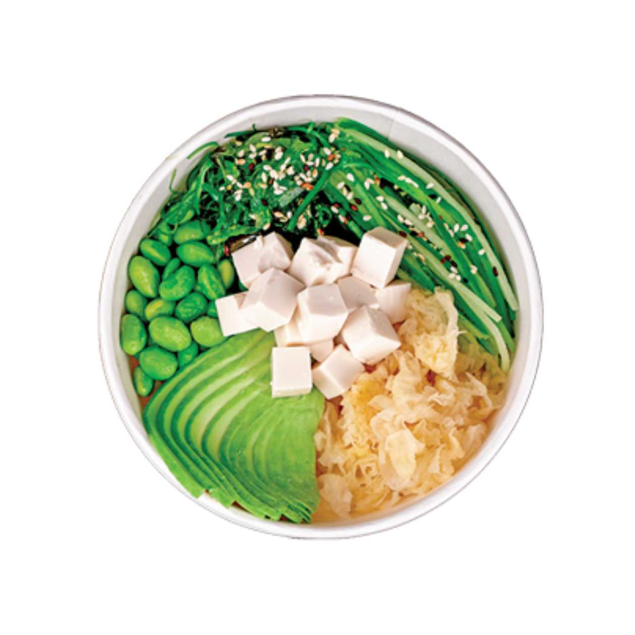 12. Tofu Poke Bowl