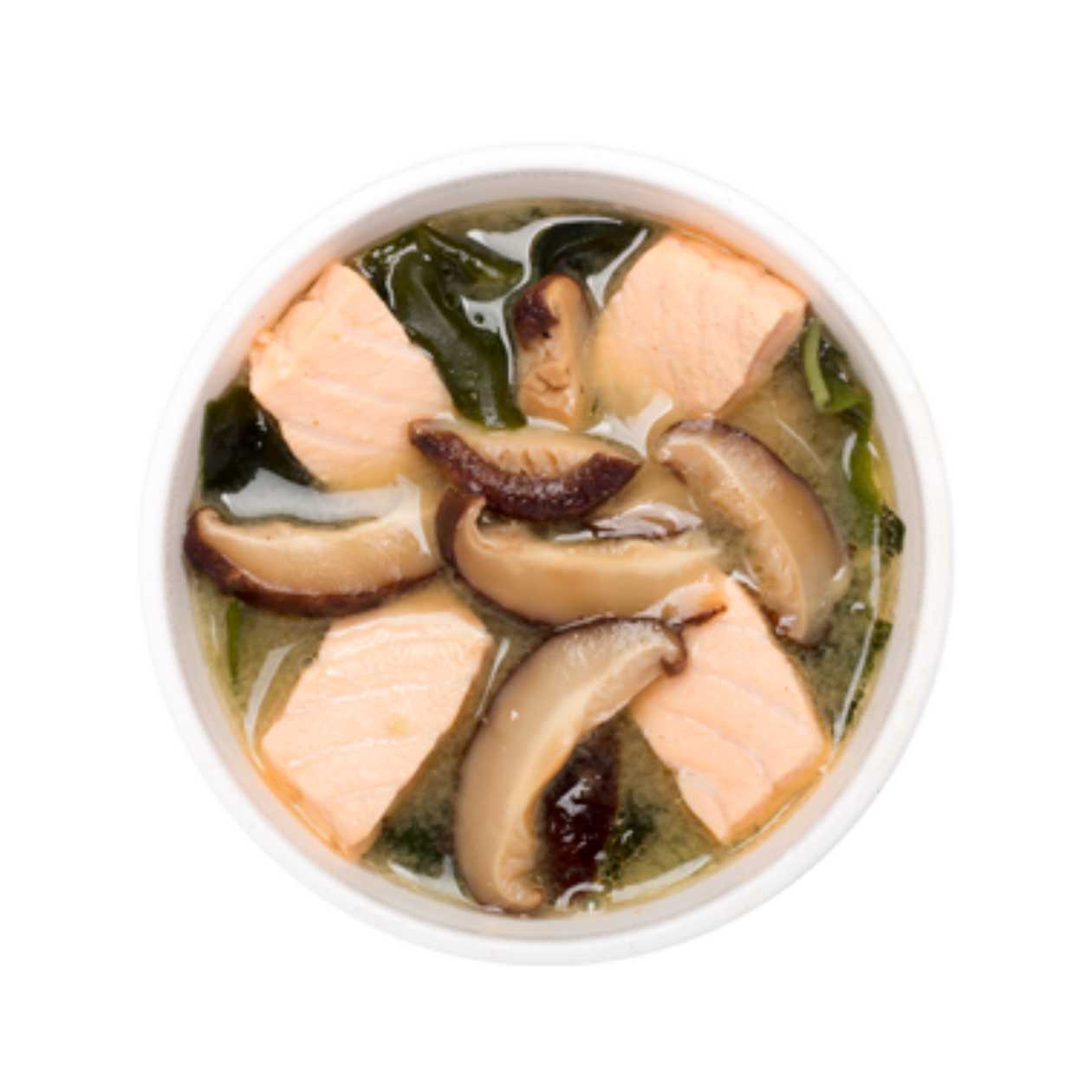 6. Miso with salmon