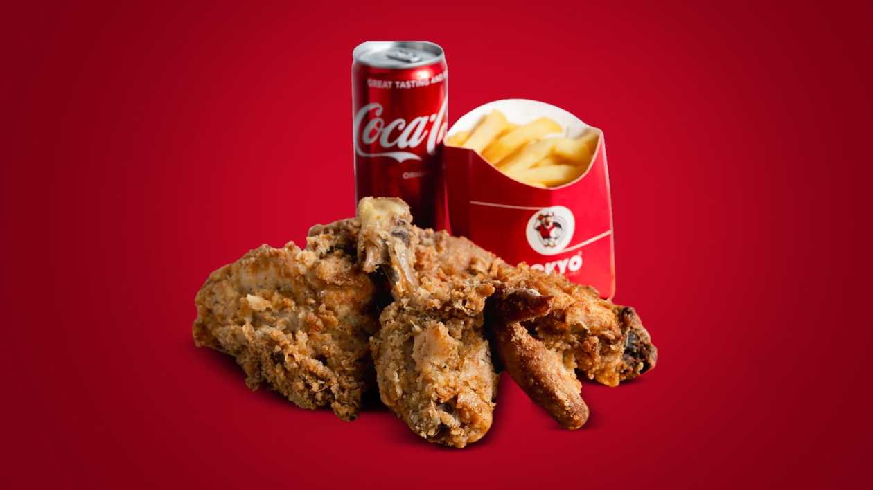 3 piece chicken meal
