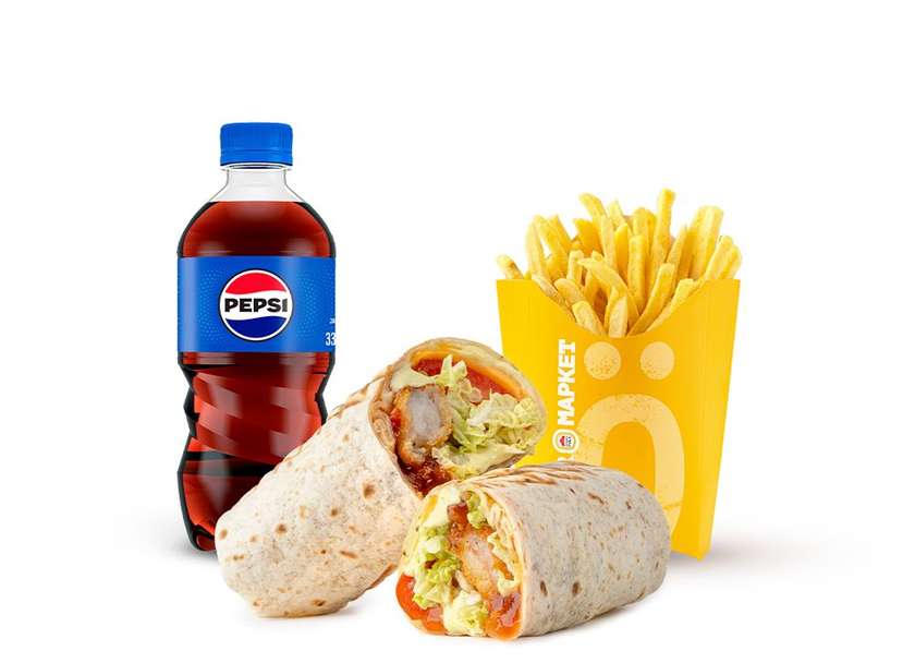 Shrimp Shawarma Combo Meal