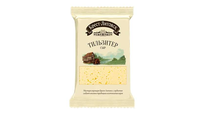 Brest-Litovsk Tilziter Cheese 45% 200g