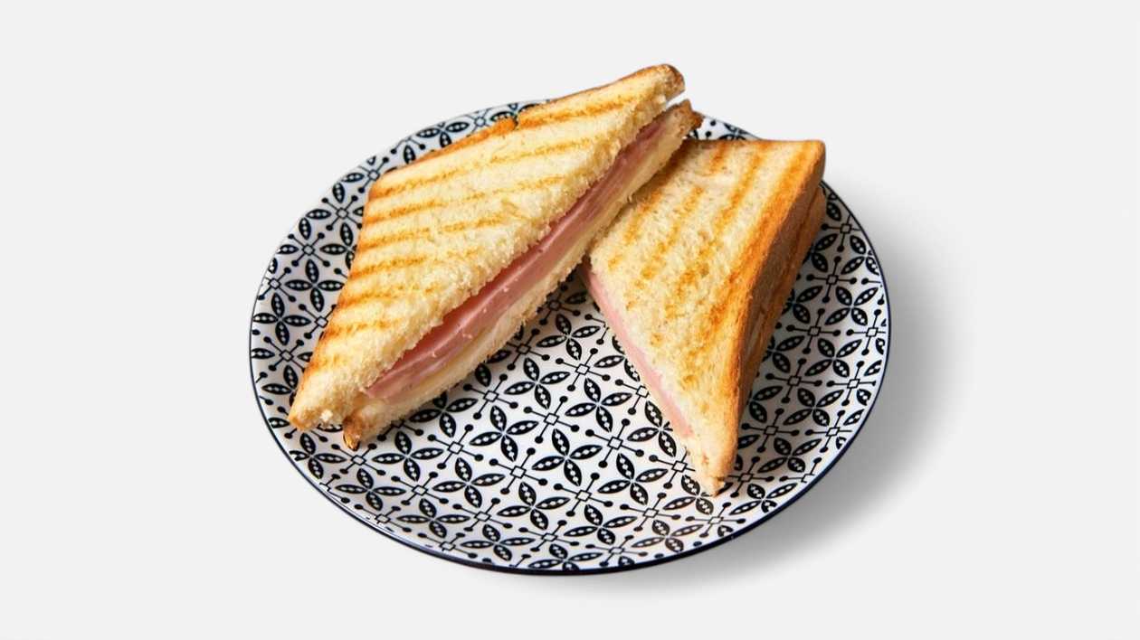 Double Ham and Cheese Toast