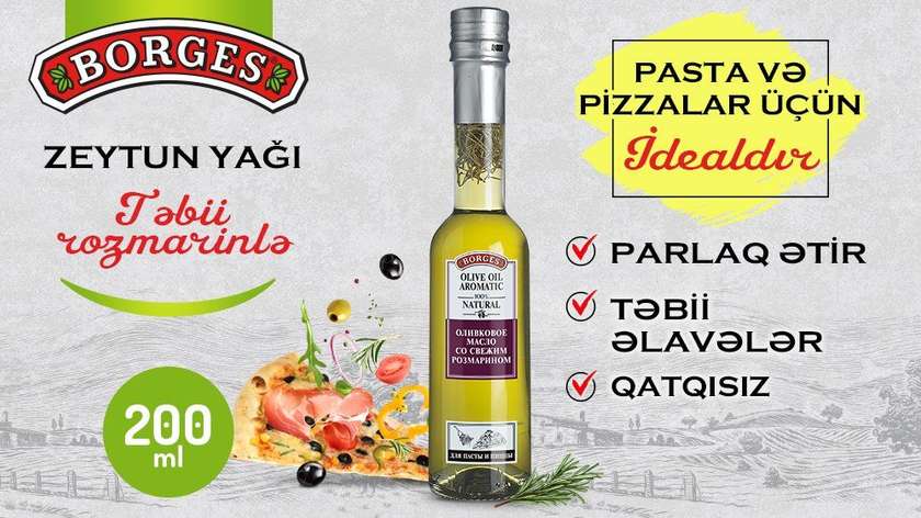 Borges Olive Oil with Rosemary 200ml