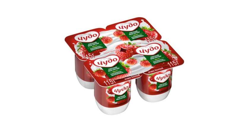 Wonder Yogurt 2.5% Strawberry Fruit 115g