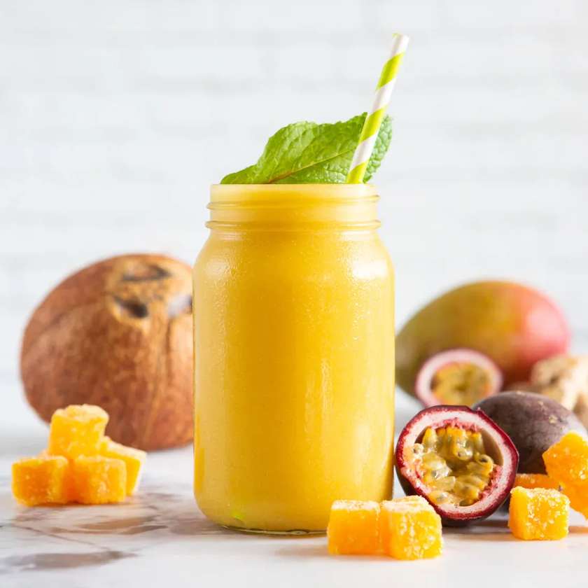 PASSION FRUIT/BANANA/MANGO/STRAWBERRY SMOOTHIE
