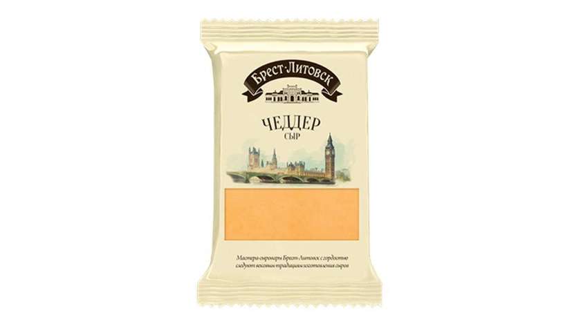 Brest-Litovsk Cheddar 45% 200g
