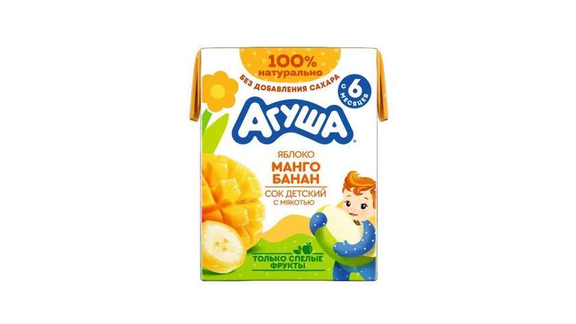 Aguşa Juice 200g Apple Mango Banana