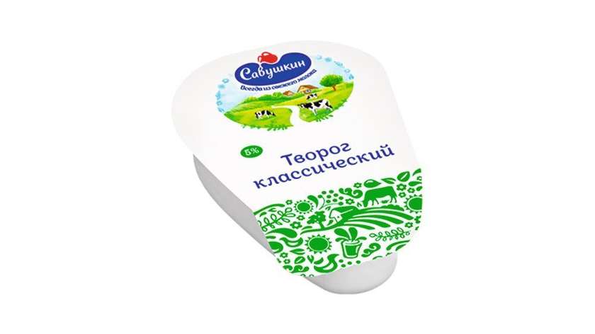 Savushkin 5% Cottage Cheese 180g