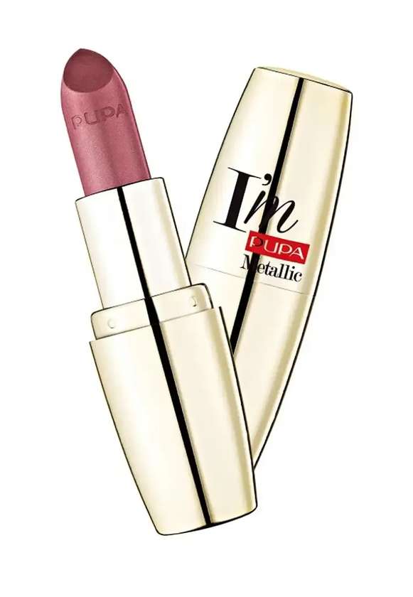 Pupa I’M Metallic Lipstick - 005 ROSY MOUVE