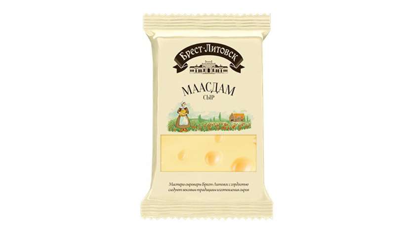 Brest-Litovsk Maasdam Cheese 45% 200g